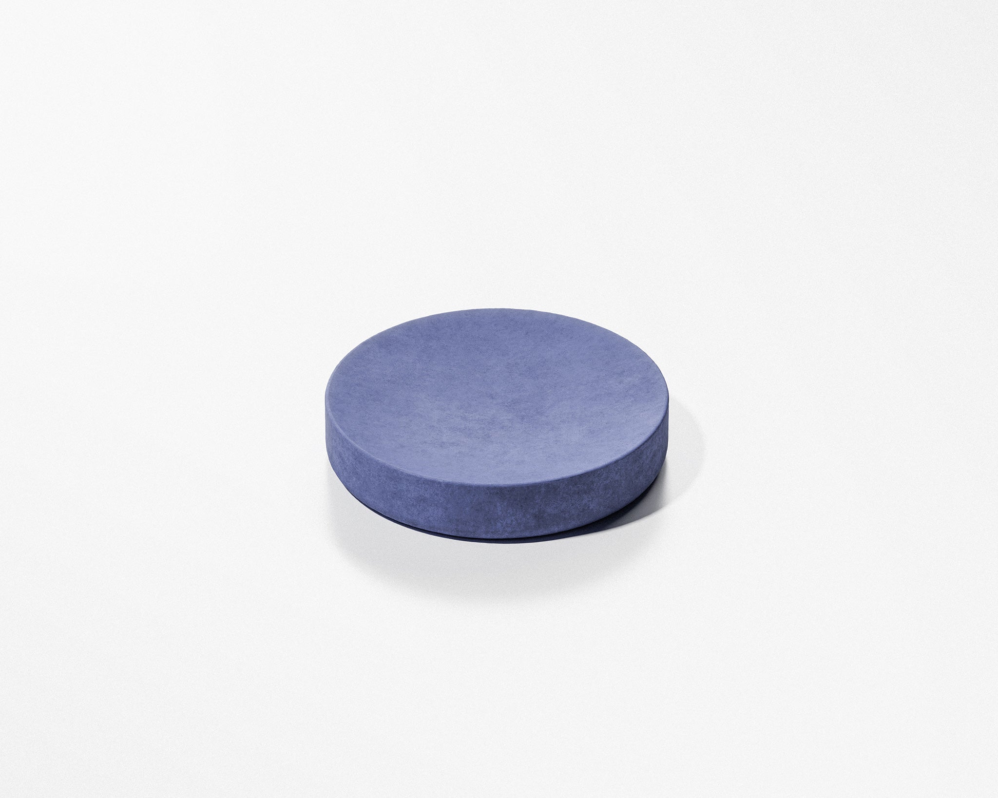 FORMED Arc Dish Small concrete bathroom dish in a contemporary bathroom