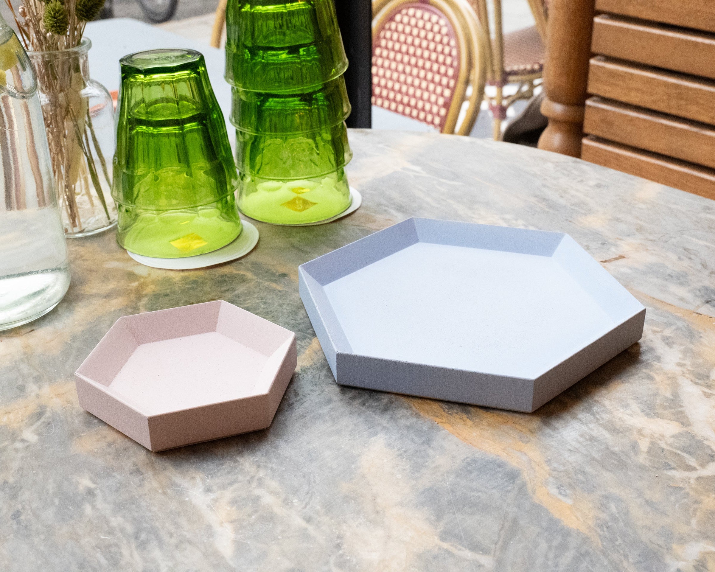 HEX DISH LARGE