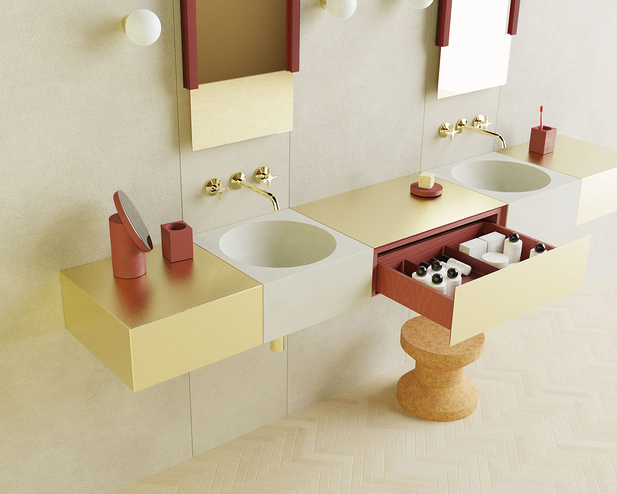 New cabinet range. Built to support our basins.