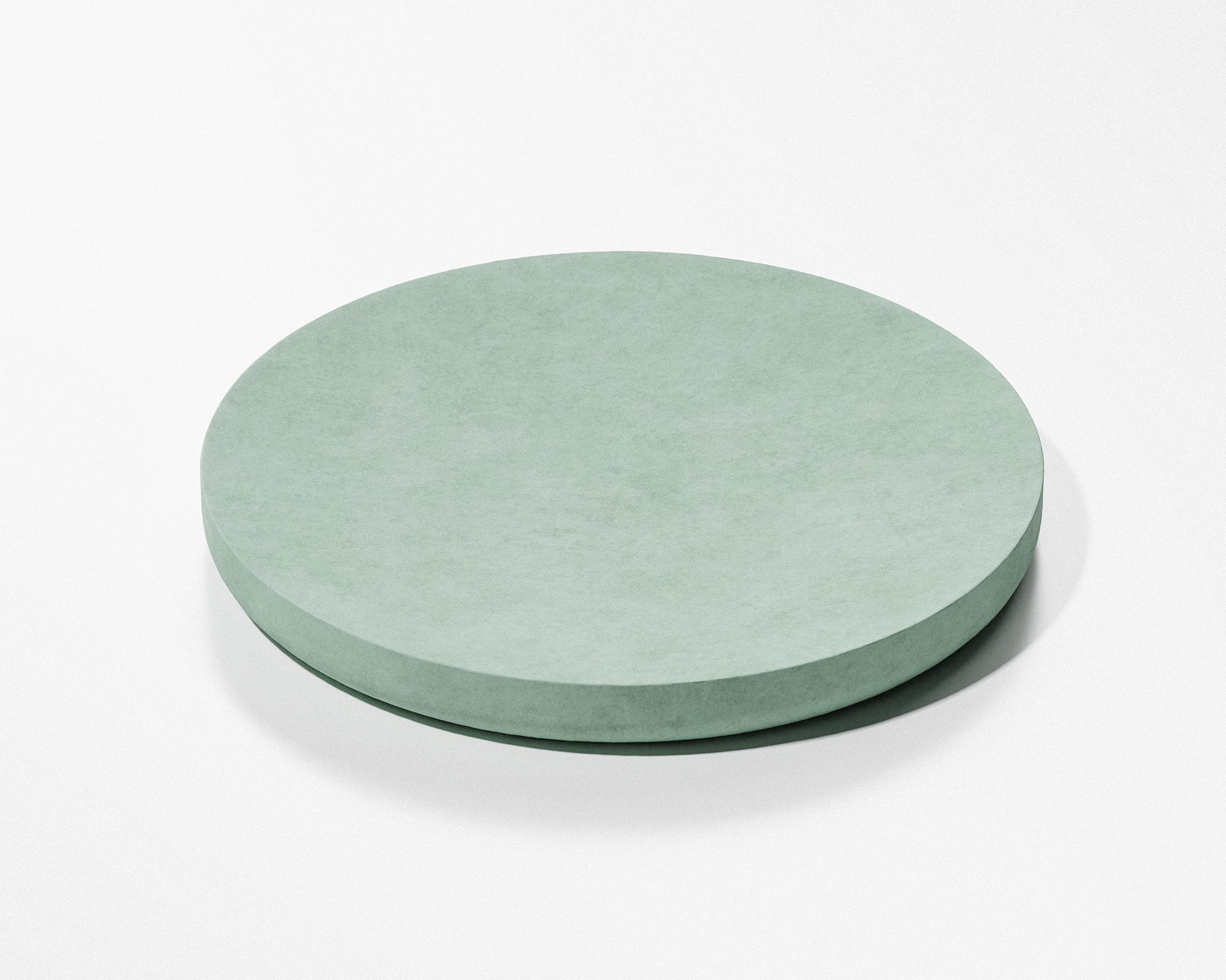 FORMED Arc Dish Large concrete bathroom dish in a contemporary bathroom